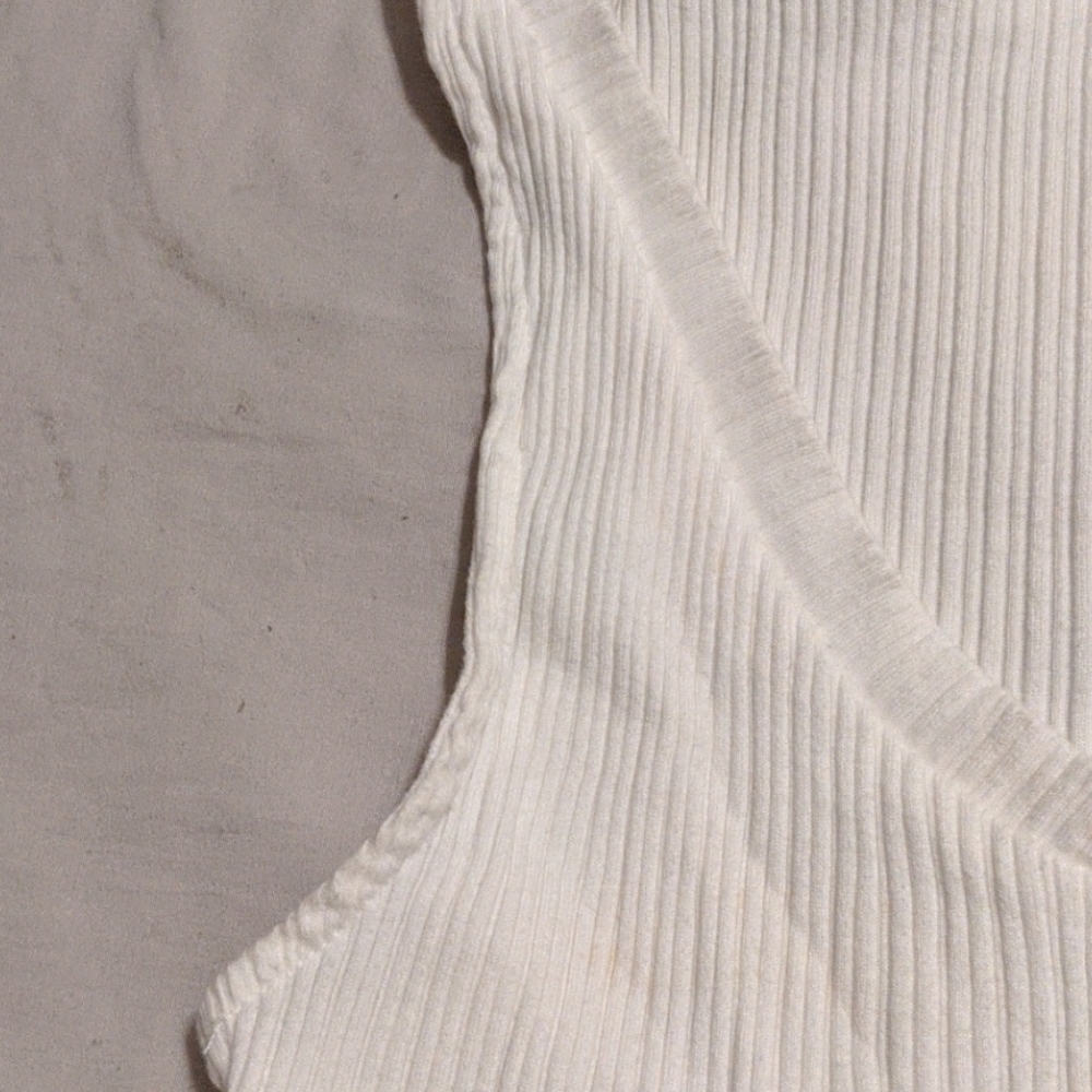Aeropostale white crop top